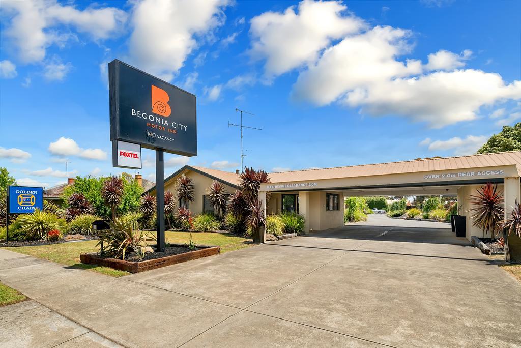 Begonia City Motor Inn Ballarat Exterior foto